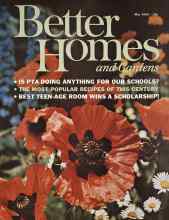 Better Homes & Gardens May 1962 Magazine Cover