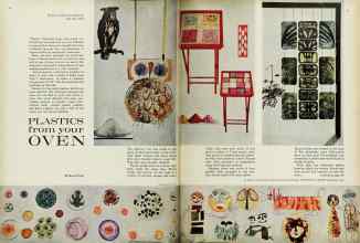 Better Homes & Gardens May 1962 Magazine Article: PLASTICS from your OVEN