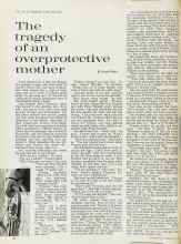 Better Homes & Gardens June 1962 Magazine Article: The tragedy of an overprotective mother