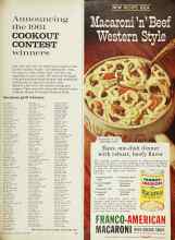 Better Homes & Gardens June 1962 Magazine Article: Announcing the 1961 COOKOUT CONTEST winners