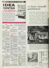 Better Homes & Gardens July 1962 Magazine Article: A fine small addition
