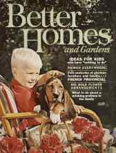 Better Homes & Gardens July 1962 Magazine Cover