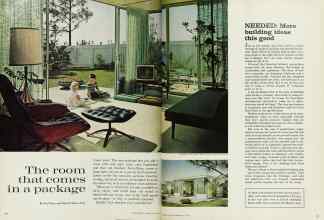 Better Homes & Gardens July 1962 Magazine Article: The room that comes in a package