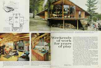Better Homes & Gardens July 1962 Magazine Article: Weekends of work for years of play