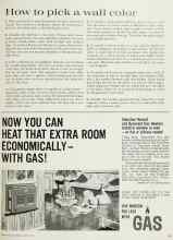 Better Homes & Gardens August 1962 Magazine Article: How to pick a wall color