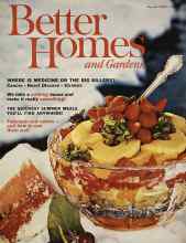 Better Homes & Gardens August 1962 Magazine Cover