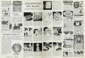 Better Homes & Gardens August 1962 Magazine Article: SHOPPING BY MAIL with Better Homes & Gardens