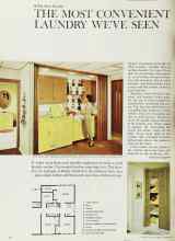 Better Homes & Gardens September 1962 Magazine Article: THE MOST CONVENIENT LAUNDRY WE'VE SEEN
