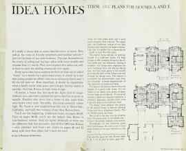Better Homes & Gardens September 1962 Magazine Article: WELCOME TO THE BETTER HOMES & GARDENS IDEA HOMES