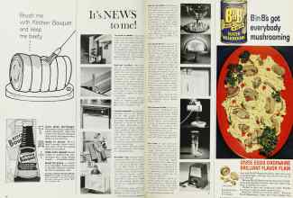 Better Homes & Gardens September 1962 Magazine Article: It's NEWS to me!