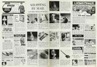 Better Homes & Gardens September 1962 Magazine Article: SHOPPING BY MAIL