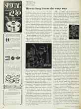 Better Homes & Gardens October 1962 Magazine Article: How to keep house the easy way