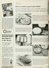 Better Homes & Gardens October 1962 Magazine Article: How to make a good cake better