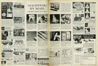 Better Homes & Gardens October 1962 Magazine Article: SHOPPING BY MAIL W Better Homes & Gardens