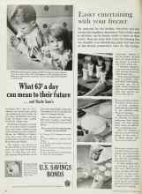 Better Homes & Gardens December 1962 Magazine Article: Easier entertaining with your freezer