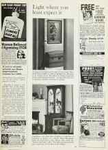 Better Homes & Gardens December 1962 Magazine Article: Light where you least expect it