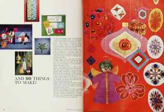 Better Homes & Gardens December 1962 Magazine Article: AND 50 THINGS TO MAKE!
