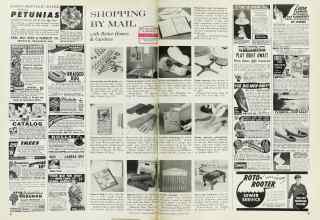 Better Homes & Gardens January 1963 Magazine Article: SHOPPING BY MAIL