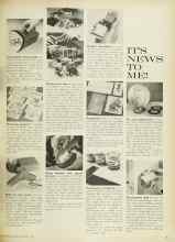 Better Homes & Gardens February 1963 Magazine Article: IT'S NEWS TO ME!
