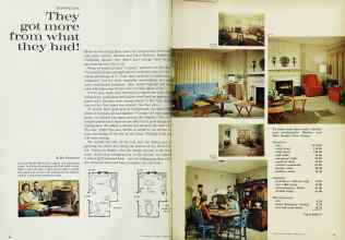 Better Homes & Gardens February 1963 Magazine Article: They got more from what they had!