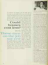 Better Homes & Gardens March 1963 Magazine Article: Could houses cost less?