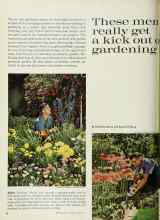 Better Homes & Gardens March 1963 Magazine Article: These men really get a kick out of gardening