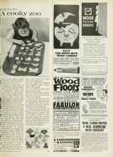 Better Homes & Gardens March 1963 Magazine Article: A cooky zoo