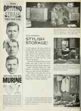 Better Homes & Gardens April 1963 Magazine Article: STYLISH STORAGE!