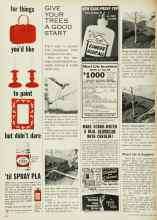 Better Homes & Gardens April 1963 Magazine Article: GIVE YOUR TREES A GOOD START