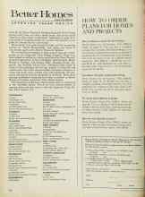 Better Homes & Gardens May 1963 Magazine Article: HOW TO ORDER PLANS FOR HOMES AND PROJECTS