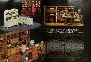 Better Homes & Gardens May 1963 Magazine Article: WHAT'S NEW IN STORAGE?