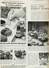 Better Homes & Gardens June 1963 Magazine Article: REAL AND RIBBON ROSES