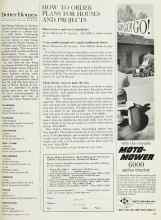 Better Homes & Gardens June 1963 Magazine Article: HOW TO ORDER PLANS FOR HOUSES AND PROJECTS