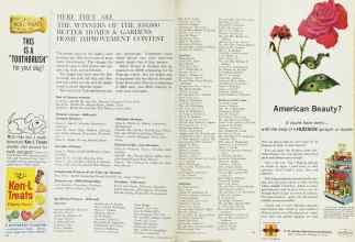 Better Homes & Gardens June 1963 Magazine Article: HERE THEY ARE THE WINNERS OF THE $30,000 BETTER HOMES & GARDENS HOME IMPROVEMENT CONTEST