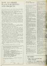 Better Homes & Gardens July 1963 Magazine Article: HOW TO ORDER PLANS FOR HOUSES AND PROJECTS