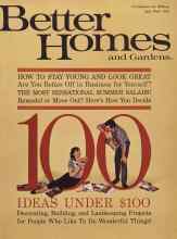 Better Homes & Gardens July 1963 Magazine Cover