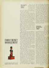 Better Homes & Gardens August 1963 Magazine Article: Where do you go with serious financial problems?
