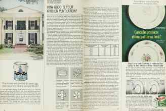 Better Homes & Gardens August 1963 Magazine Article: HOW GOOD IS YOUR KITCHEN VENTILATION?