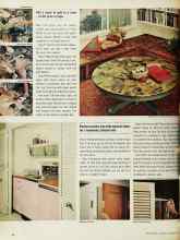 Better Homes & Gardens September 1963 Magazine Article: Add a touch of gold to a room-- at the price of paper