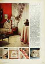 Better Homes & Gardens September 1963 Magazine Article: Lavish a room with fabric