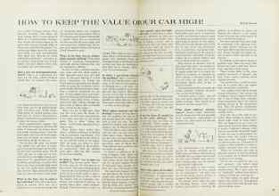 Better Homes & Gardens September 1963 Magazine Article: HOW TO KEEP THE VALUE OF OUR CAR HIGH!