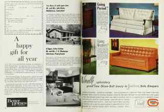 Better Homes & Gardens October 1963 Magazine Article: Page 54