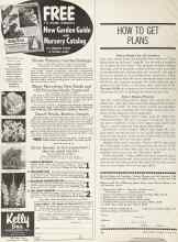 Better Homes & Gardens January 1964 Magazine Article: HOW TO GET PLANS
