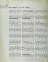 Better Homes & Gardens January 1964 Magazine Article: WHEN SHOULD YOU BUY A HOME?