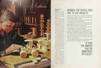 Better Homes & Gardens January 1964 Magazine Article: IS THIS THE WINTER YOU DO SOMETHING DIFFERENT?