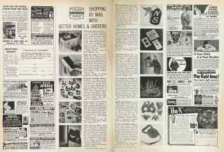 Better Homes & Gardens January 1964 Magazine Article: SHOPPING BY MAIL WITH BETTER HOMES & GARDENS