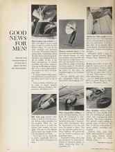 Better Homes & Gardens February 1964 Magazine Article: GOOD NEWS FOR MEN!