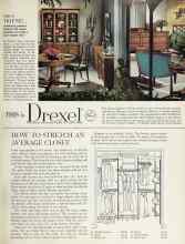 Better Homes & Gardens February 1964 Magazine Article: HOW TO STRETCH AN AVERAGE CLOSET