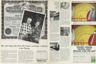 Better Homes & Gardens February 1964 Magazine Article: Page 18