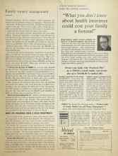 Better Homes & Gardens March 1964 Magazine Article: DOES LIFE INSURANCE MAKE A GOOD INVESTMENT?